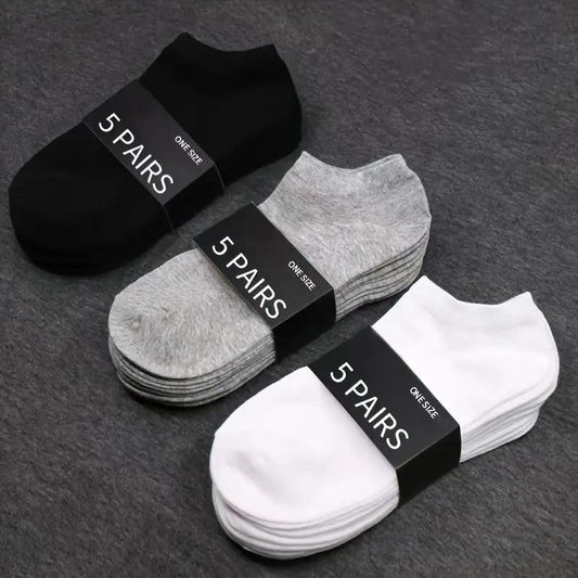 Comfy and Breathable SpringSummer Ankle Socks 1510 Pairs - LyxButik