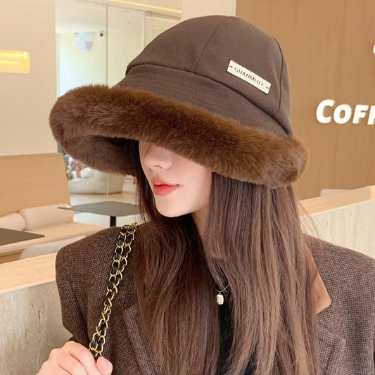 Versatile and Elegant Winter Windproof Hat with Ear Protection for Women - LyxButik